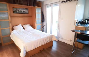 Studio Santa Monica - Climatisé - Piscine - Parking - Foto 7