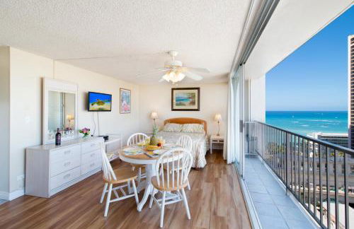 Renovated Pacific Monarch Studio Near Waikiki Beach - Foto 2