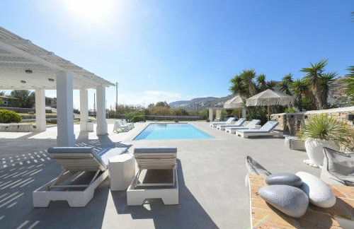 Villa "Kalli" with private pool - beachfront - Kalo Livadi - Foto 49