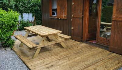 Petit chalet 40 m2 en Ubaye BARCELONNETTE - Foto 4, Garden view