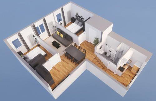 Urban Apartment with 2 Bedrooms - Photo 16