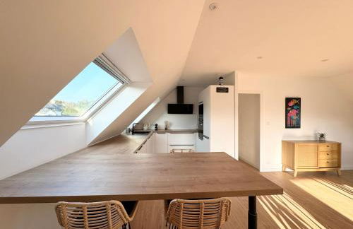 Villa Bel'Odet, appartements modernes au calme, terrasses pour les T2, grand jardin et parking gratuit, à 5 min des plages de Bénodet - Foto 2