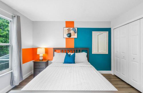 Mario Manor Heated Pool King Bed Game Room Near Disney - Foto 29