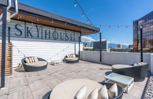 1BR Escape w Parking, Near Temple Sq & Delta Ctr - Foto 51