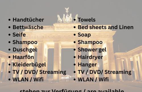 "IDEAL42" - Berlin für Zwei - citynah, verkehrsgünstig, Supermarkt, Self Check-In, WLAN - Foto 35