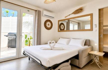 SETE EVASION Jardin, Parking privé gratuit, Climatisé, Wi-Fi, à 5mn plage, tout Confort - Foto 9