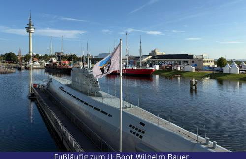 Captain's Nest - Stilvoll und modern, zentral in Hafennähe, inkl 2 Parkmöglichkeiten, 4 Schlafbereiche, 2 WCs, Arbeitsplatz, kleiner Balkon - Foto 47