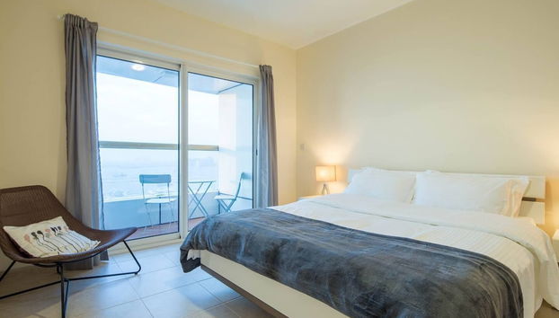 Light & Contemporary 1BR in Marina - Sea Views! - Foto 5, Habitación