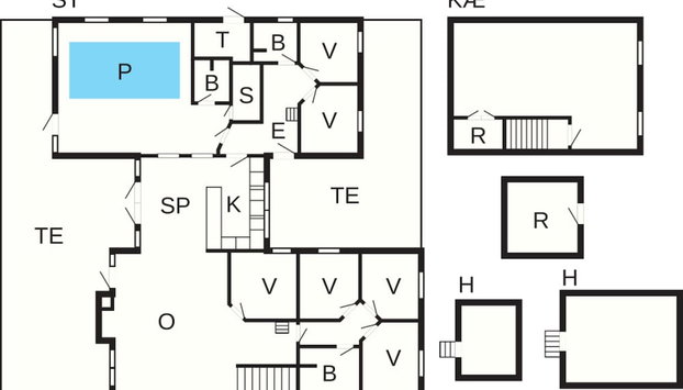 5 Star Holiday Home in Glesborg - Foto 2, Plano