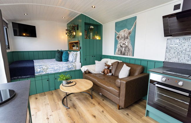 Willows Rest - 1 Bed Shepherd's Hut - Pentlepoir - Foto 21