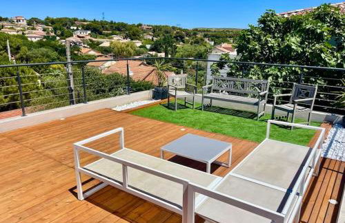 Villa de vacances sur la Côte bleue à la couronne - Foto 21