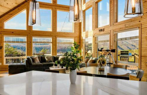 Luxury A Frame 5BR Hot Tub & Mountain Views - Foto 30