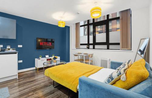 Stylish One Bedroom City Centre Aprt with Free Parking - Foto 14