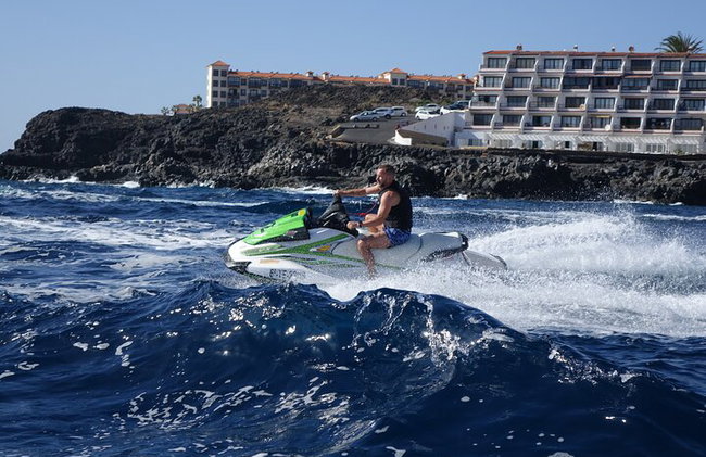 1 Person Turbo Jet Ski ride in Tenerife South with Pick Up - Photo 3