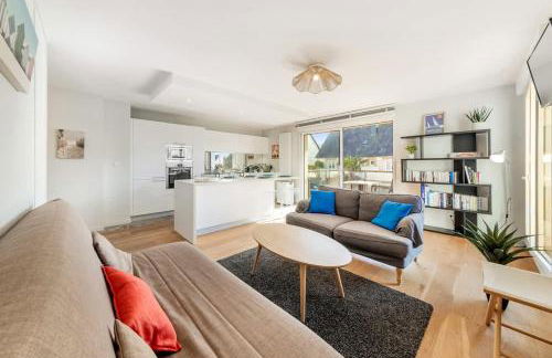 La Marinière - Terrasse et parking, proche plage - Foto 8