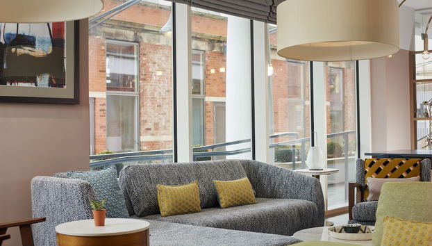 Sala de estar do lobby