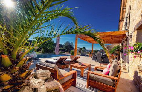 Casa Guillarmou - Évasion Enchantée avec Piscine Chauffée, Spa & Clim - Vue Exceptionnelle - Foto 13