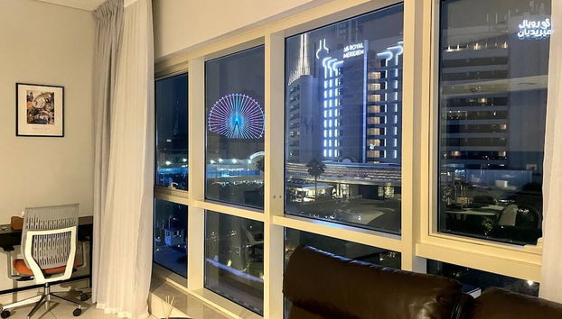 Stylish Studio wz Spectacular City View - Foto 2, Habitación