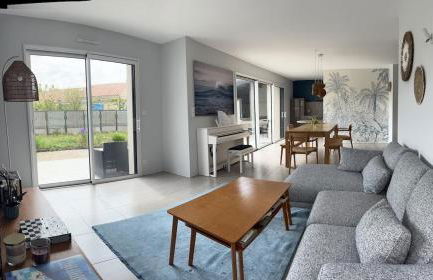 Villa avec jacuzzi proche de la plage, vélo à disposition - Foto 8