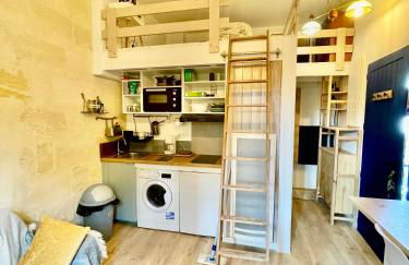 proche kedge et universitée appartement cosy avec parking ,cuisine équipée ,sdb et jardin - Foto 4