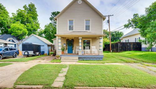 Walk to Downtown Historic Guthrie Home on Mansur - Foto 3