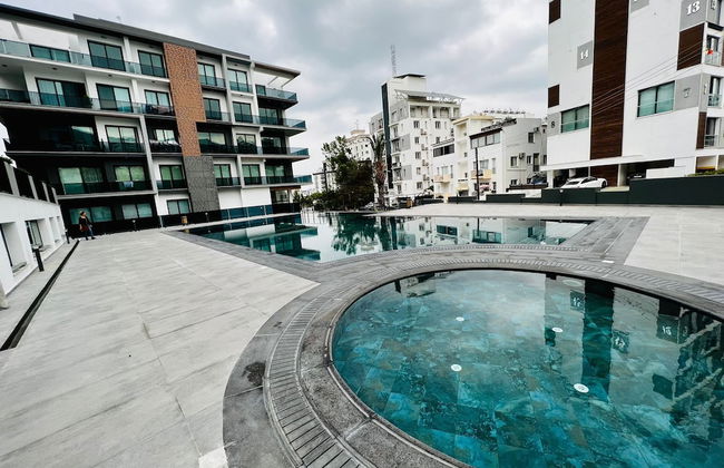 "A Brand new 1+1 Flat in Kyrenia. It is Central With a Lots of Facilities." - Foto 9