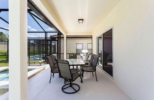 5Br 5 Bath Pvt Home Pool BBQ 11min Disney 2744ft - Foto 16