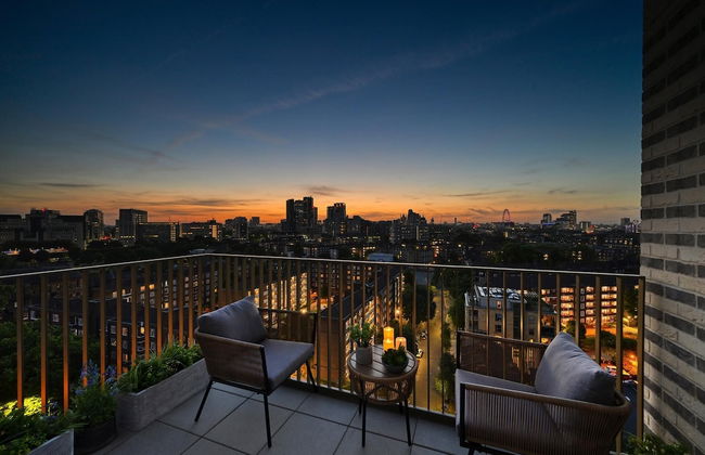 Designer Penthouse Panoramic Views London 2 Beds - Foto 26