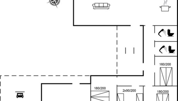 "Hakon" - 550m from the sea - Foto 2, Floorplan