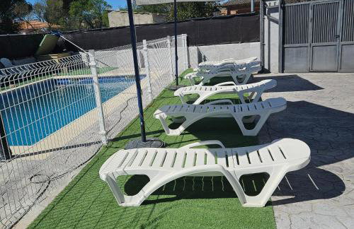 Donde JAVI Chalet con piscina 50 minutos madrid en escalona - Foto 11