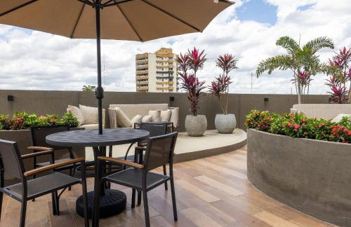 Estúdios Modernos no Empíria - com Vista, Piscina e Academia - Foto 19