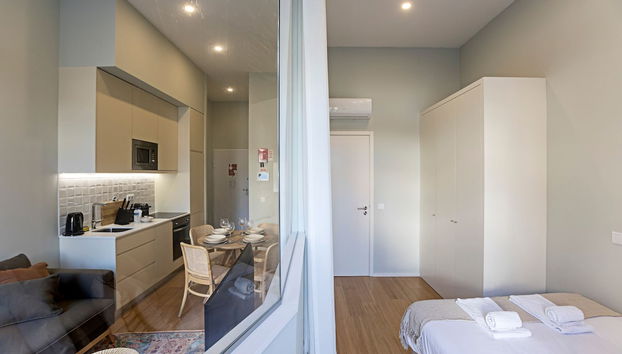 31 Janeiro 157 - Charming 1BR Flat w/ AC & Balcony by LovelyStay - Foto 5, Habitación