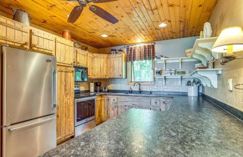 Lakefront Townsend Cabin with Fire Pit, Private Dock - Photo 7