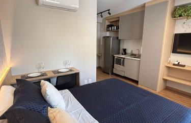 Studio novo e equipado próximo ao metrô e Consulado Americano - Foto 1