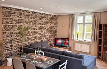 Altstadt Apartment Zittau - stilvolle familienfreundliche Ferienwohnung 78qm am Zittauer Museum und Zittauer Gebirge im Herzen der Oberlausitz mit eigenem Parkplatz ideal zum Wandern im Dreiländereck - Foto 22