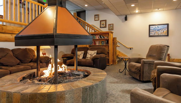 Zona de estar del vestíbulo