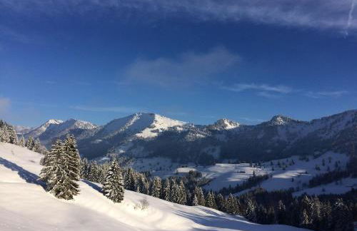 Ferienwohnung mit Aussicht im Bergdorf Steibis im Allgäu - Foto 22