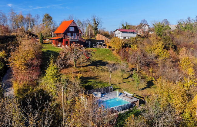 Hilltop Panorama Chalet - Foto 41