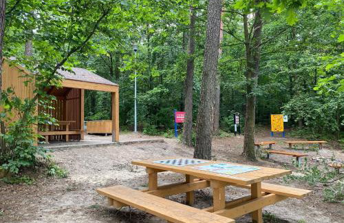 Family & Business Sauna Apartments No1 Leśny nad Zalewem Cedzyna Unikat - 3 Bedroom with Private Sauna, Bath with Hydromassage, Terrace, Garage, Catering Options - Foto 60