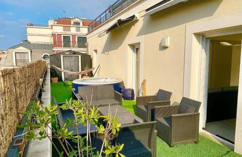 Le Prestige Terrasse-Cocon familial cosy, Billard & Jacuzzi avec vue sur Paris - Foto 40