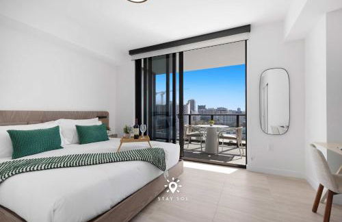 Chic 2BR Apartment Gym & Balcony Views - Foto 27