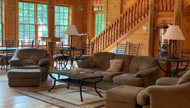 Sala de estar do lobby