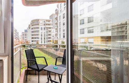 Nähe Frankfurt Messe mit Netflix und Balkon - Foto 12