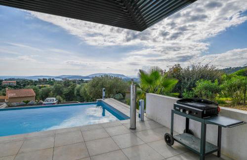 Villa neuve et luxueuse vue mer proche Portovecchio - Foto 33