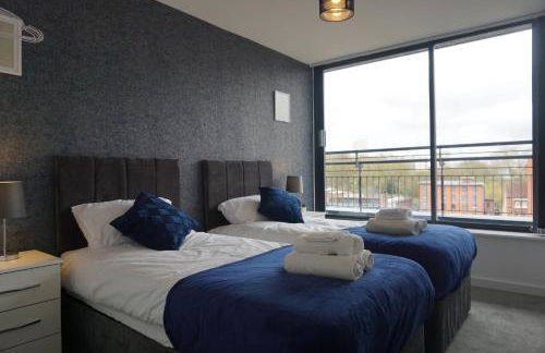 Penthouse - Amazing City Skyline Views - Free Parking - Balcony - Utilita Arena - New St Station - Bullring Shopping - Foto 36