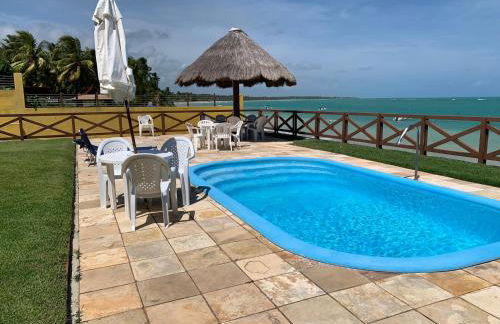 Casa à Beira Mar, piscina e 4 suítes na praia de Ipioca-Maceió-AL - Vila Ipioca - Foto 21