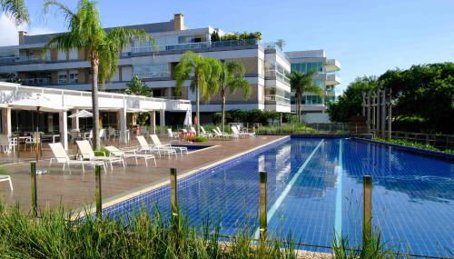 Essence Life Residence com Vista Mar, apartamento completo com 2 quartos em Condomínio Clube a 100 metros da Praia do Campeche, Florianópolis - Foto 4