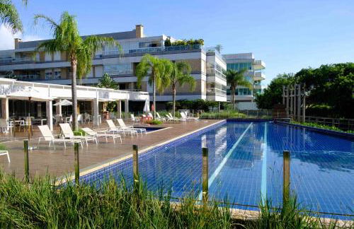 Essence Life Residence com Vista Mar, apartamento completo com 2 quartos em Condomínio Clube a 100 metros da Praia do Campeche, Florianópolis - Photo 4