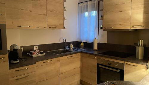 Gîte Les Lilas - Photo 3, stove, dishwasher