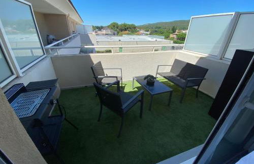 Studio brignoles PISCINE emplacement idéal - Foto 5